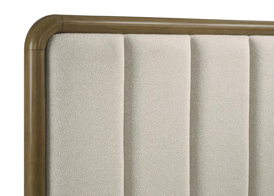 Amsbury 59-inch Upholstered Queen Bed Nutmeg view 5