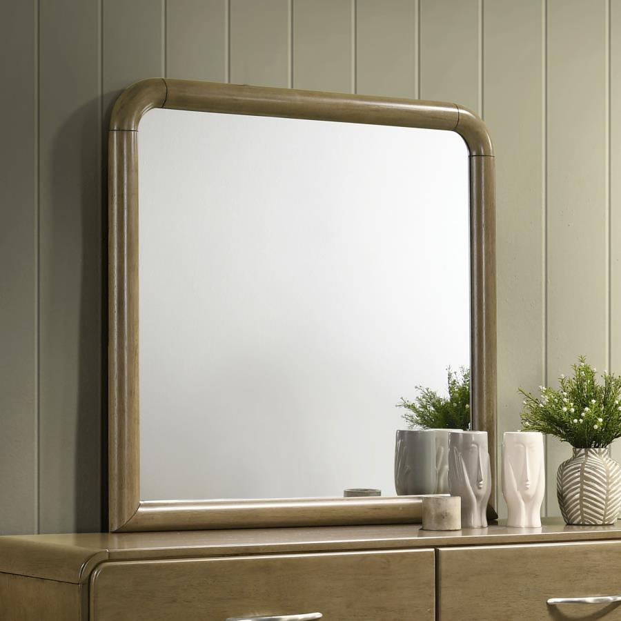 Amsbury Dresser Mirror Nutmeg view 2