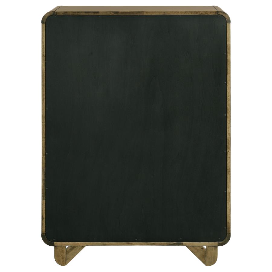Amsbury 5-drawer Chest of Drawers Nutmeg view 7