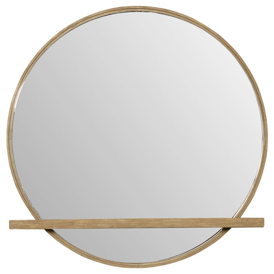 Arini Dresser Mirror Sand Wash view 3