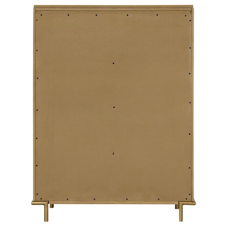 Arini 5-drawer Bedroom Chest Sand Wash view 6