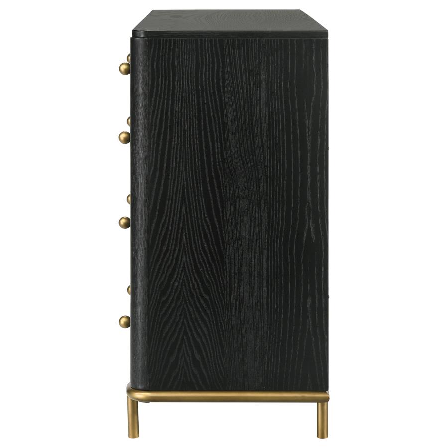 Arini 8-drawer Dresser Black view 5