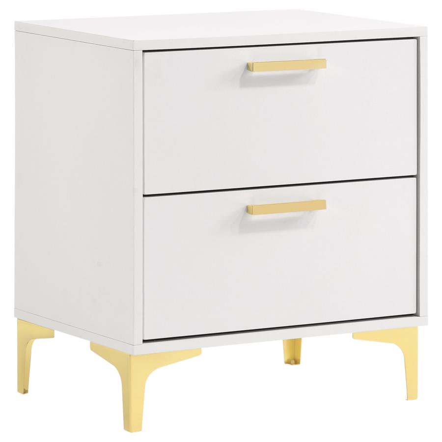 Kendall 5-piece Eastern King Bedroom Set White view 5