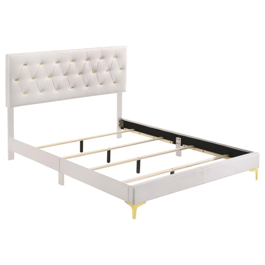 Kendall 4-piece Queen Bedroom Set White view 3