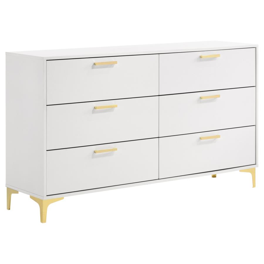 Kendall 5-piece Queen Bedroom Set White view 7