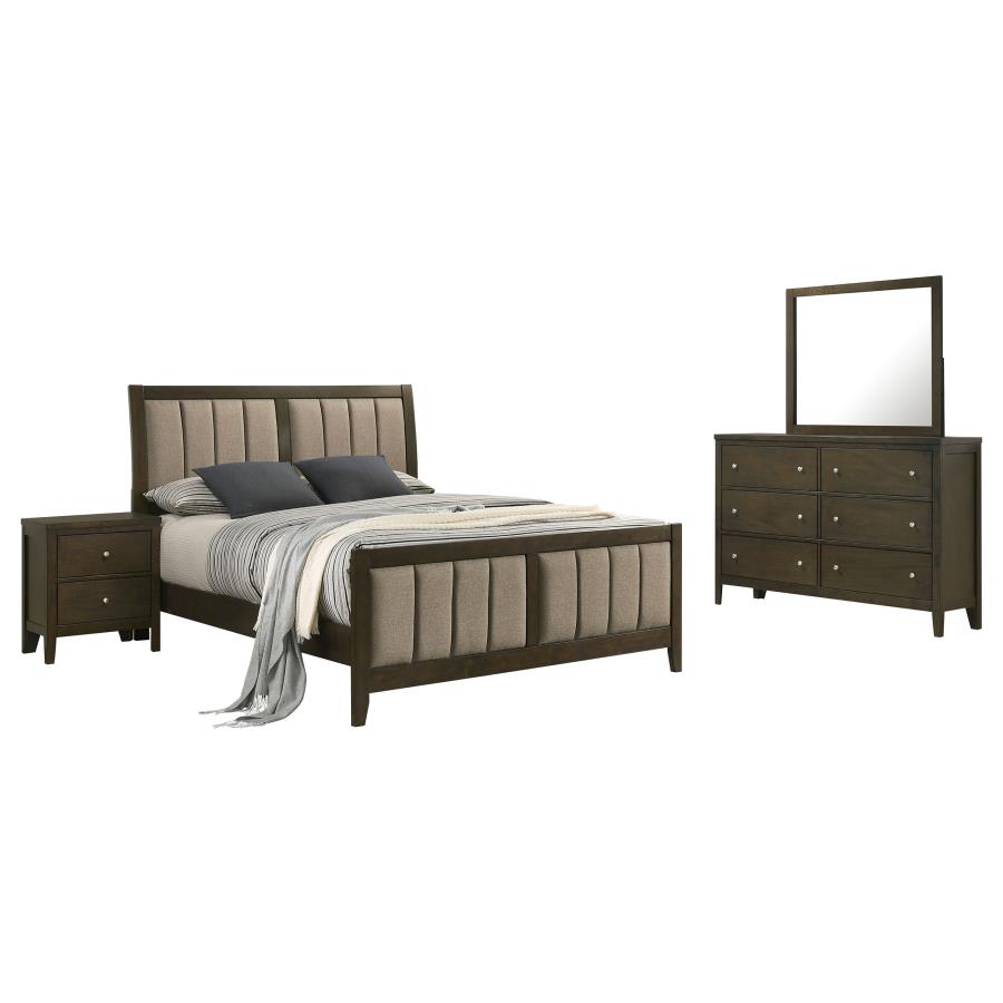 Wilkes 4-piece Queen Bedroom Set Dark Cocoa view 2