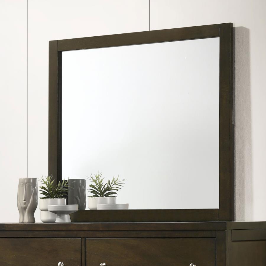 Wilkes Dresser Mirror Dark Cocoa view 2