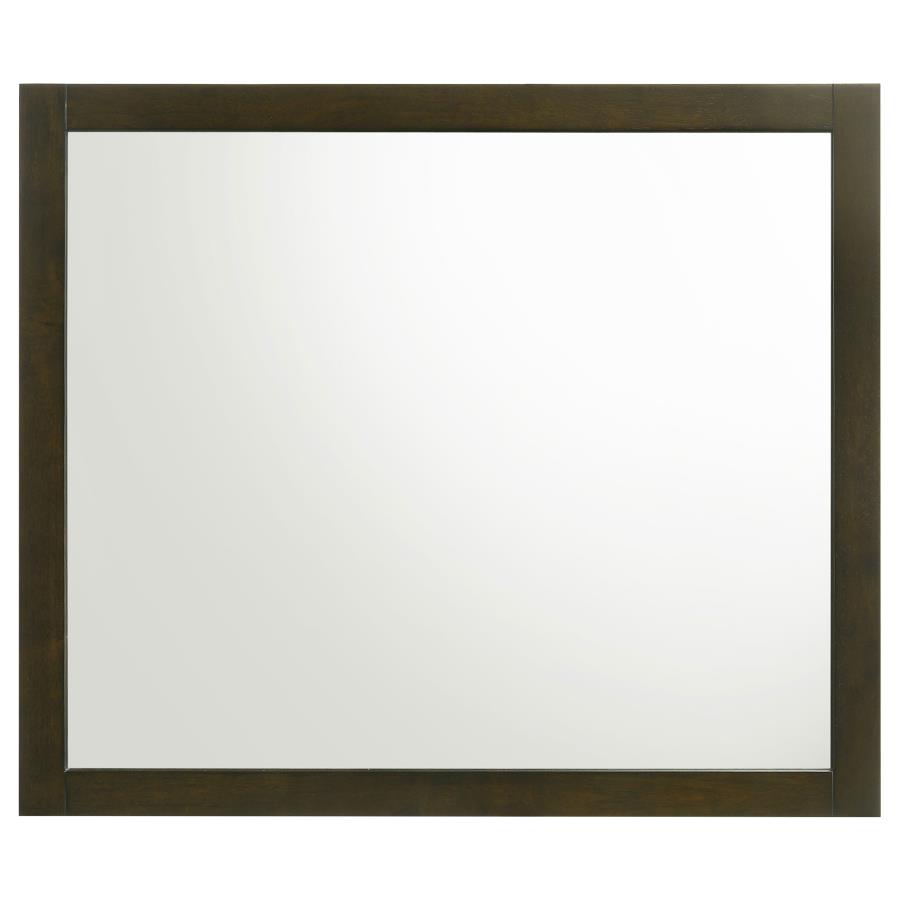 Wilkes Dresser Mirror Dark Cocoa view 3