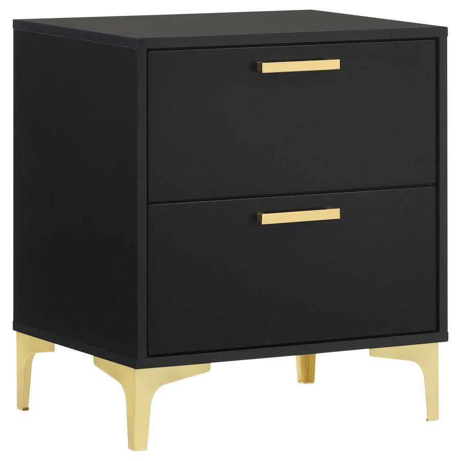 Kendall 4-piece Eastern King Bedroom Set Black view 5