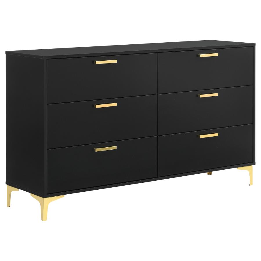 Kendall 5-piece Eastern King Bedroom Set Black view 7