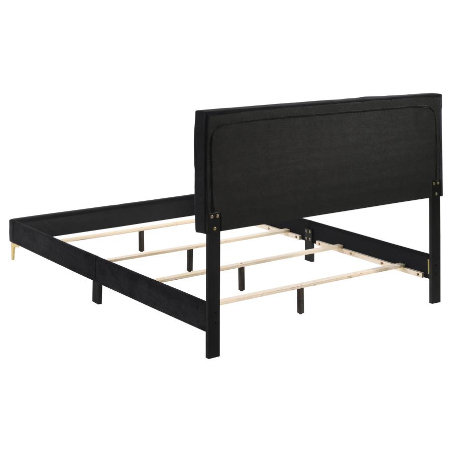 Kendall 4-piece Queen Bedroom Set Black view 4