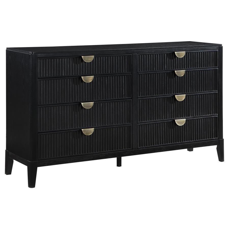 Brookmead 5-piece Eastern King Bedroom Set Black view 7
