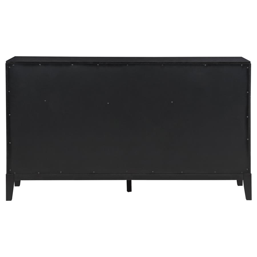 Brookmead 8-drawer Dresser Black view 7
