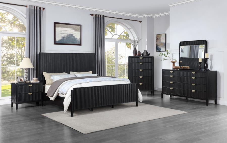 Brookmead Dresser Mirror Black view 6