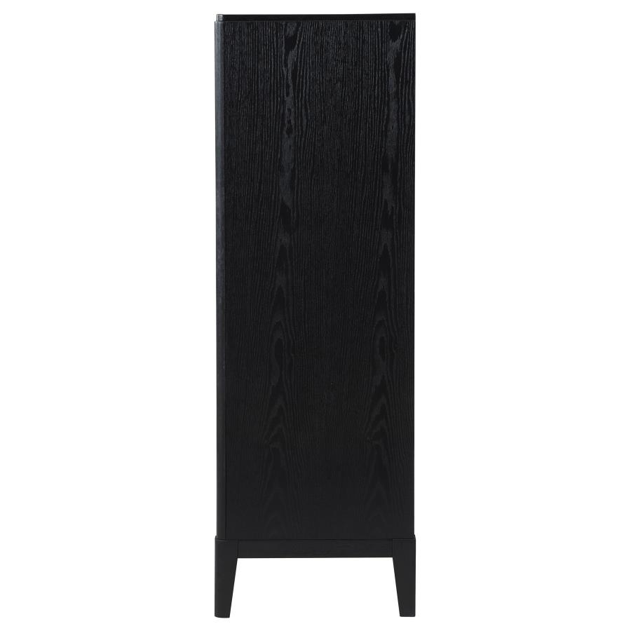 Brookmead 5-drawer Bedroom Chest Black view 5