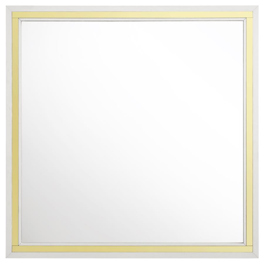 Lucia Dresser Mirror White view 3