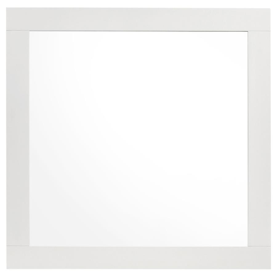 Caraway Dresser Mirror White view 3