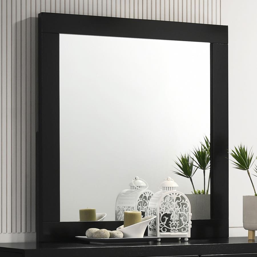 Caraway Dresser Mirror Black view 2