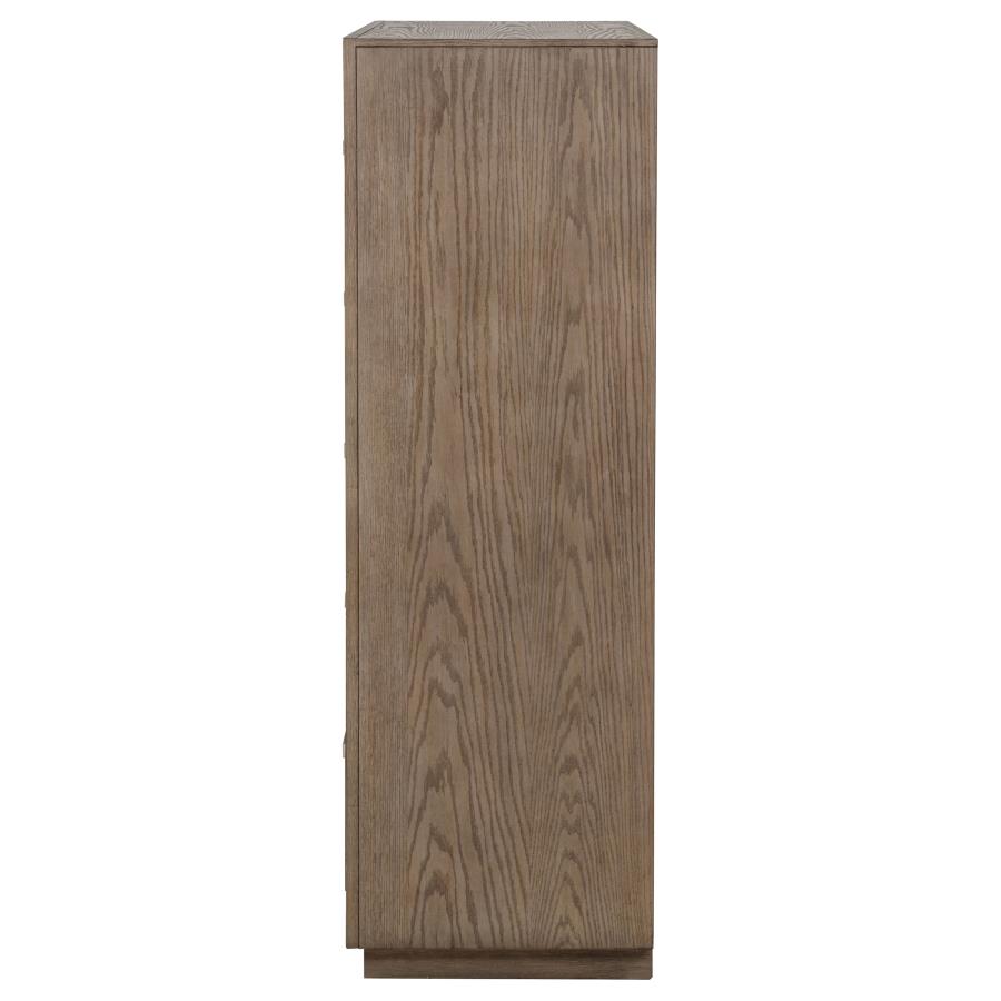 Kenora 5-drawer Bedroom Chest Barley Brown view 5