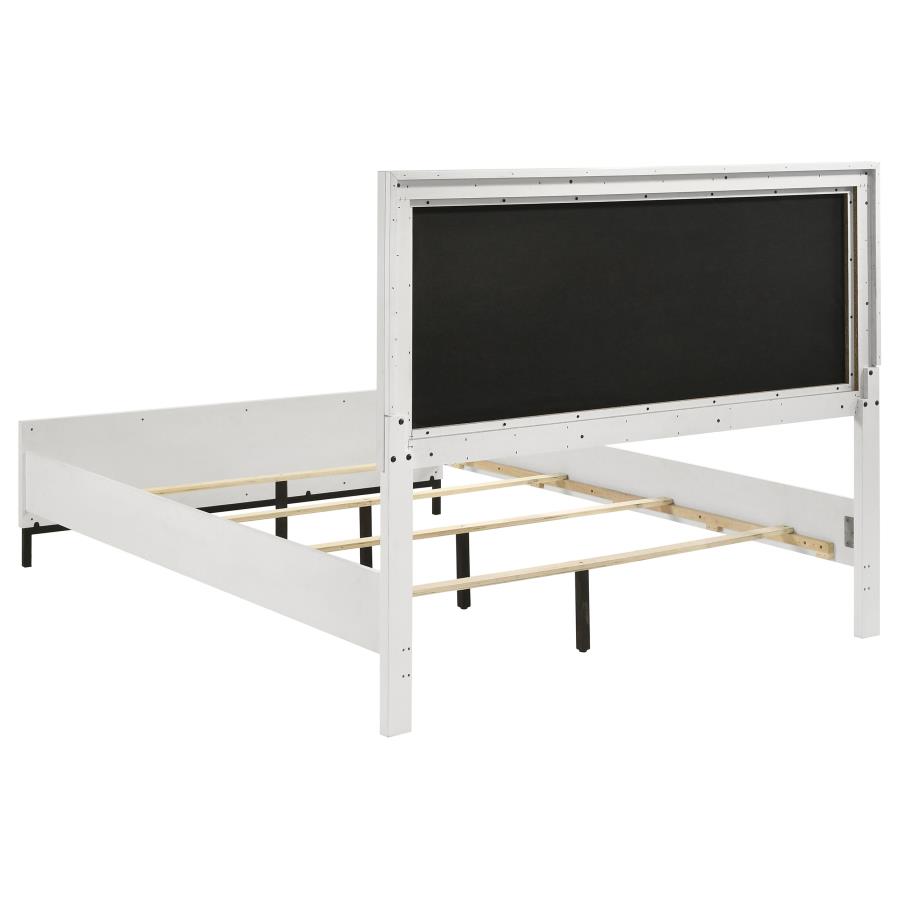 Sonora 5-piece Queen Bedroom Set White view 4