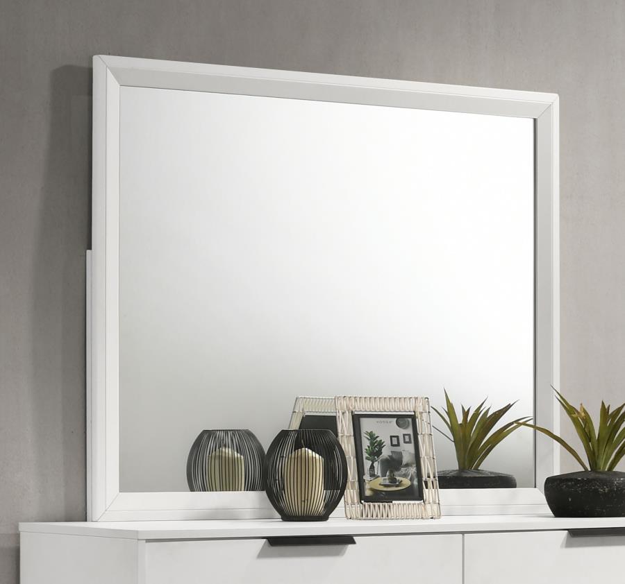 Sonora Dresser Mirror White view 2