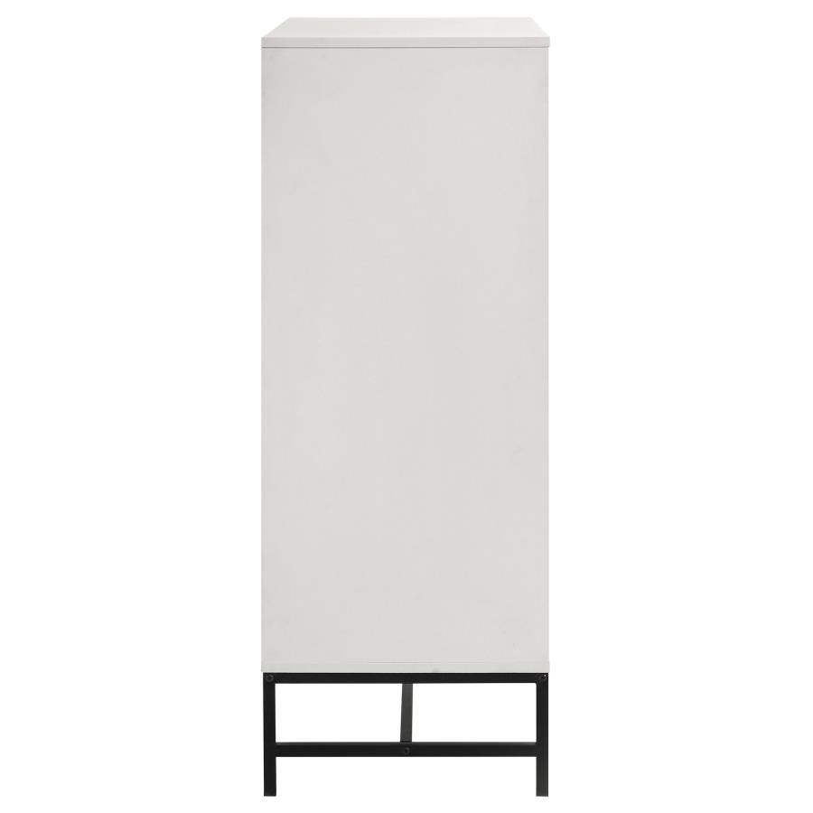 Sonora 4-drawer Bedroom Chest White view 5