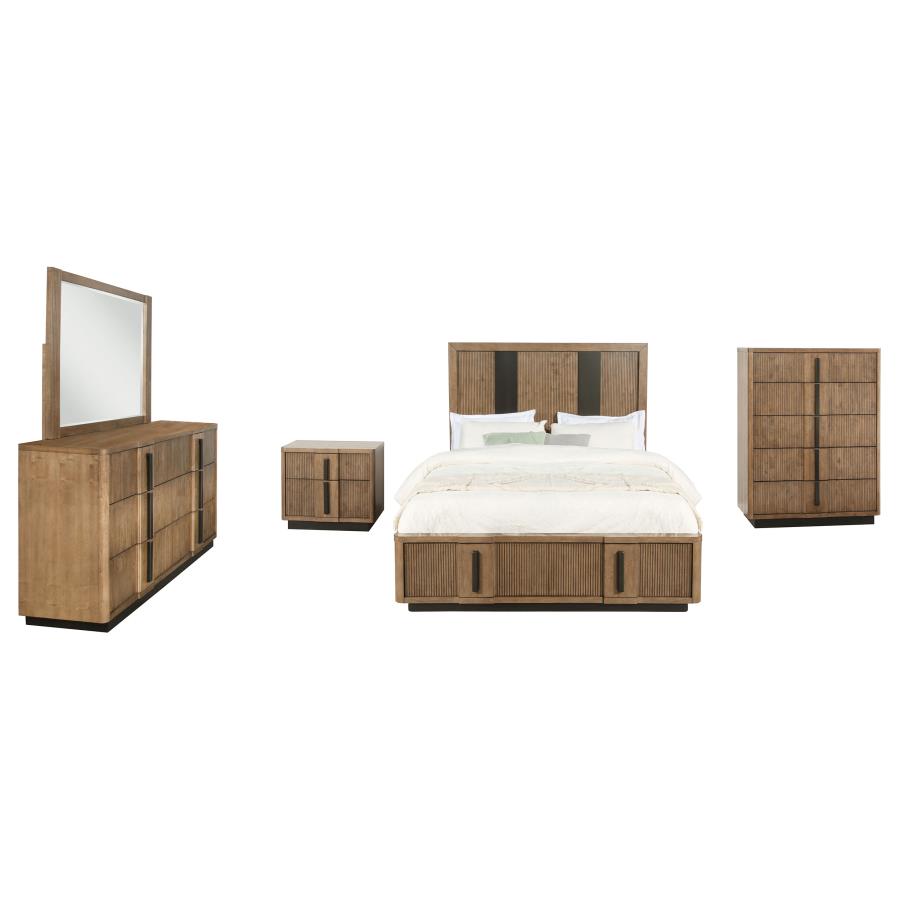 Terrace 5-piece Eastern King Bedroom Set Ash Brown view 2