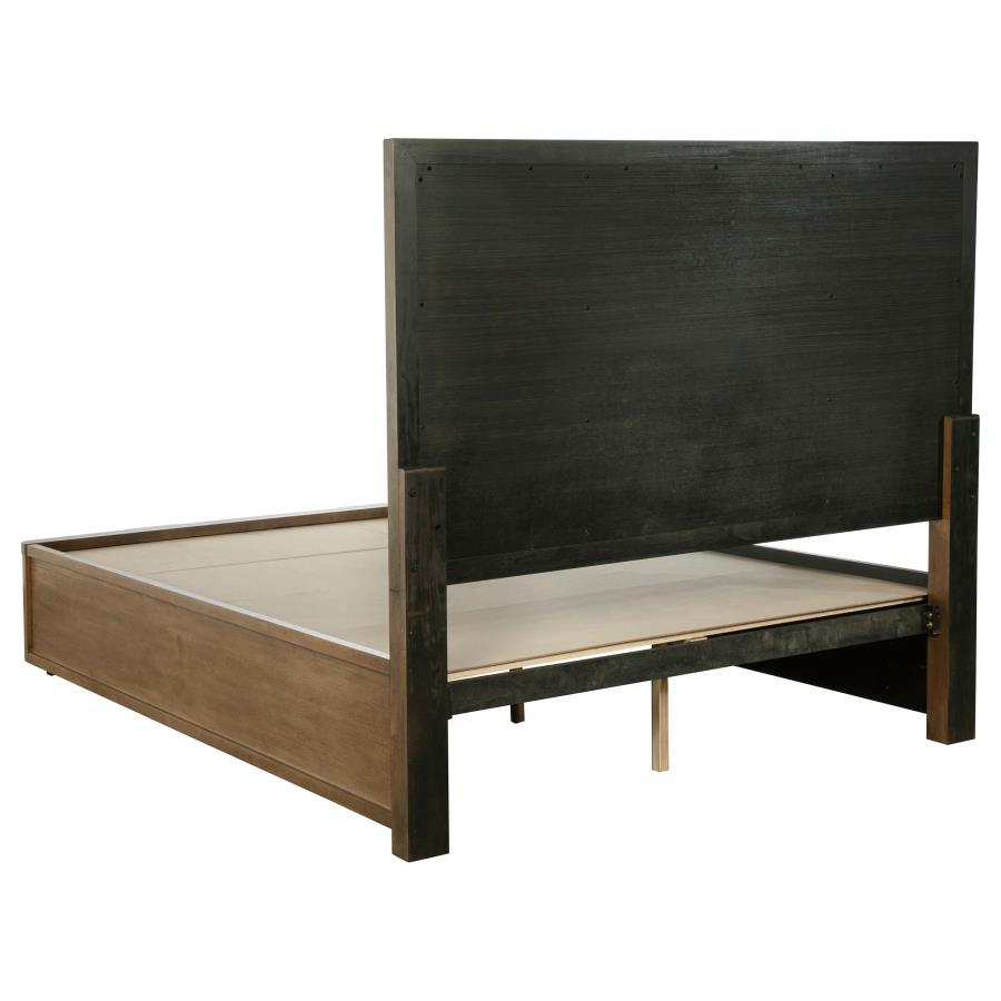 Terrace 2-drawer Queen Storage Bed Ash Brown view 4