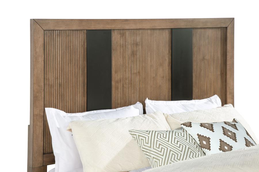 Terrace 2-drawer Queen Storage Bed Ash Brown view 5