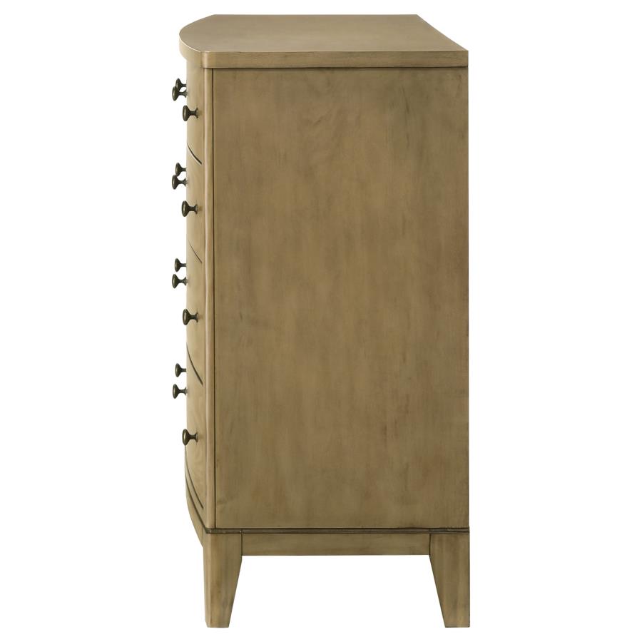 Granada 8-drawer Dresser Cabinet Natural Pine view 5