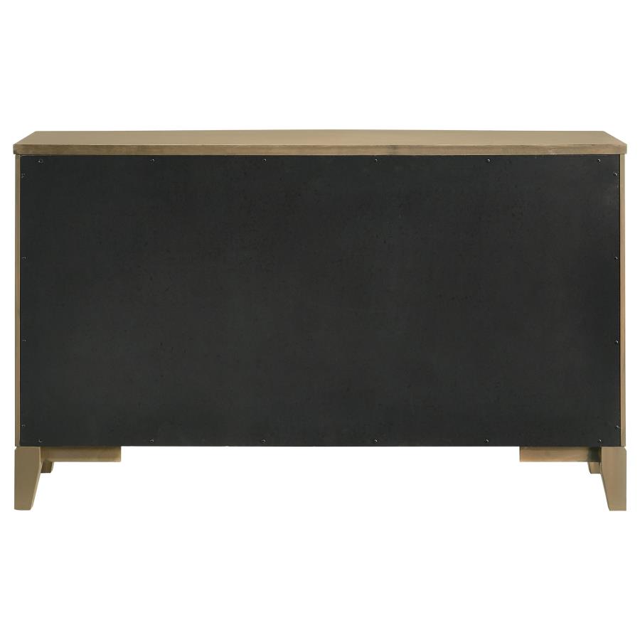 Granada 8-drawer Dresser Cabinet Natural Pine view 7