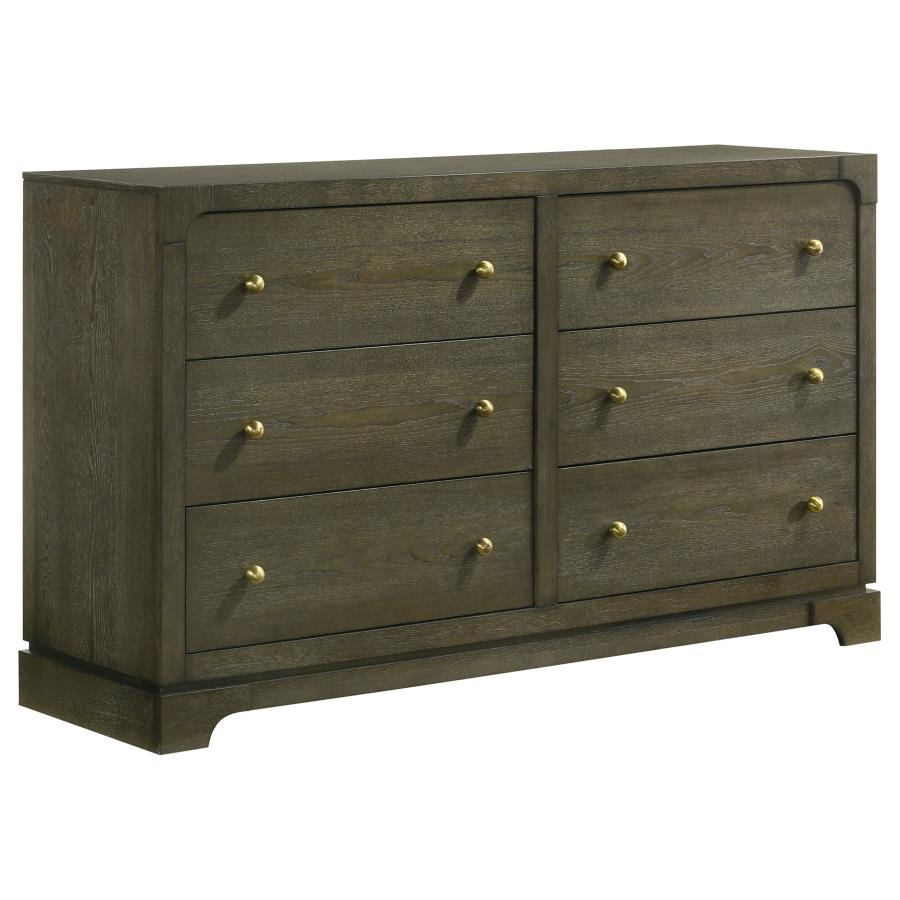 Gran Park 4-piece Queen Bedroom Set Dark Cocoa view 7