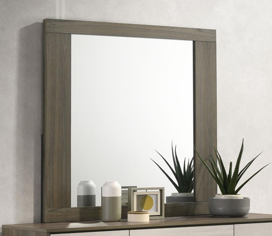 Fenwick Dresser Mirror Grey Oak view 2