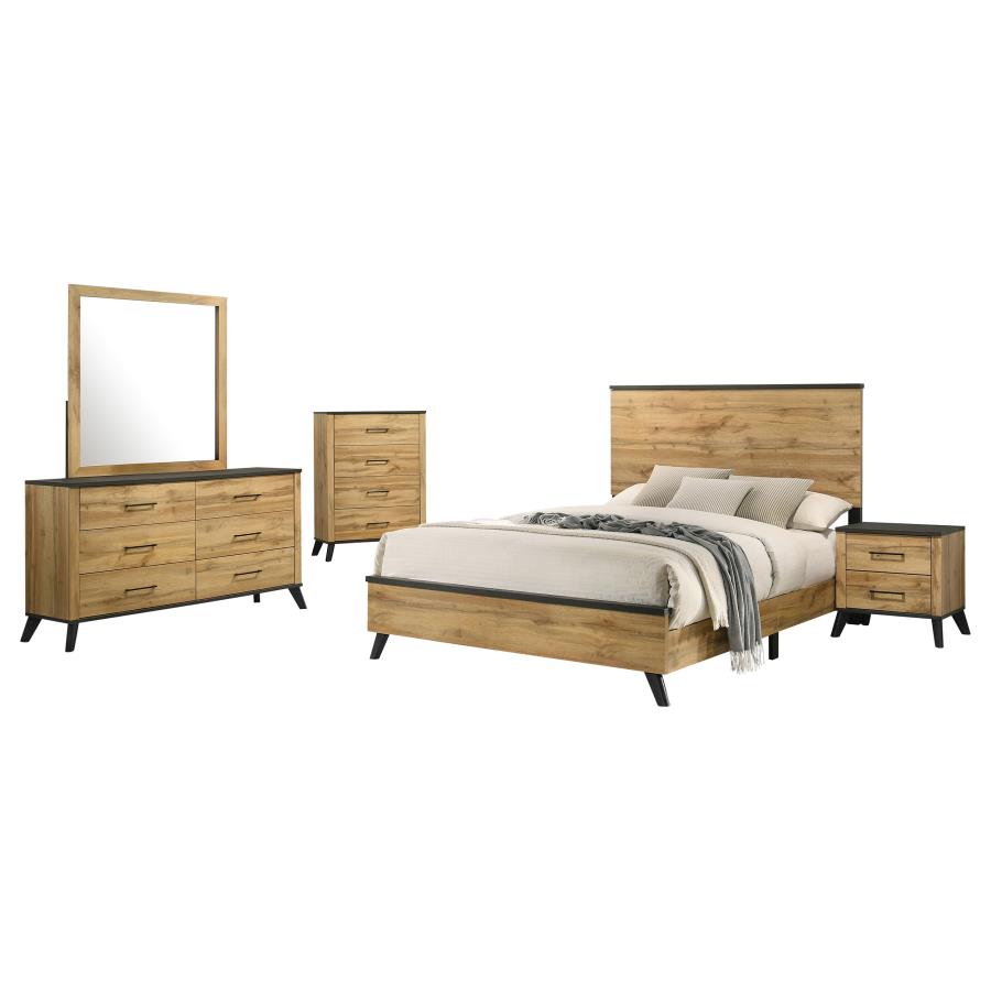 Kaywood 5-piece Full Bedroom Set Natural Pine view 2