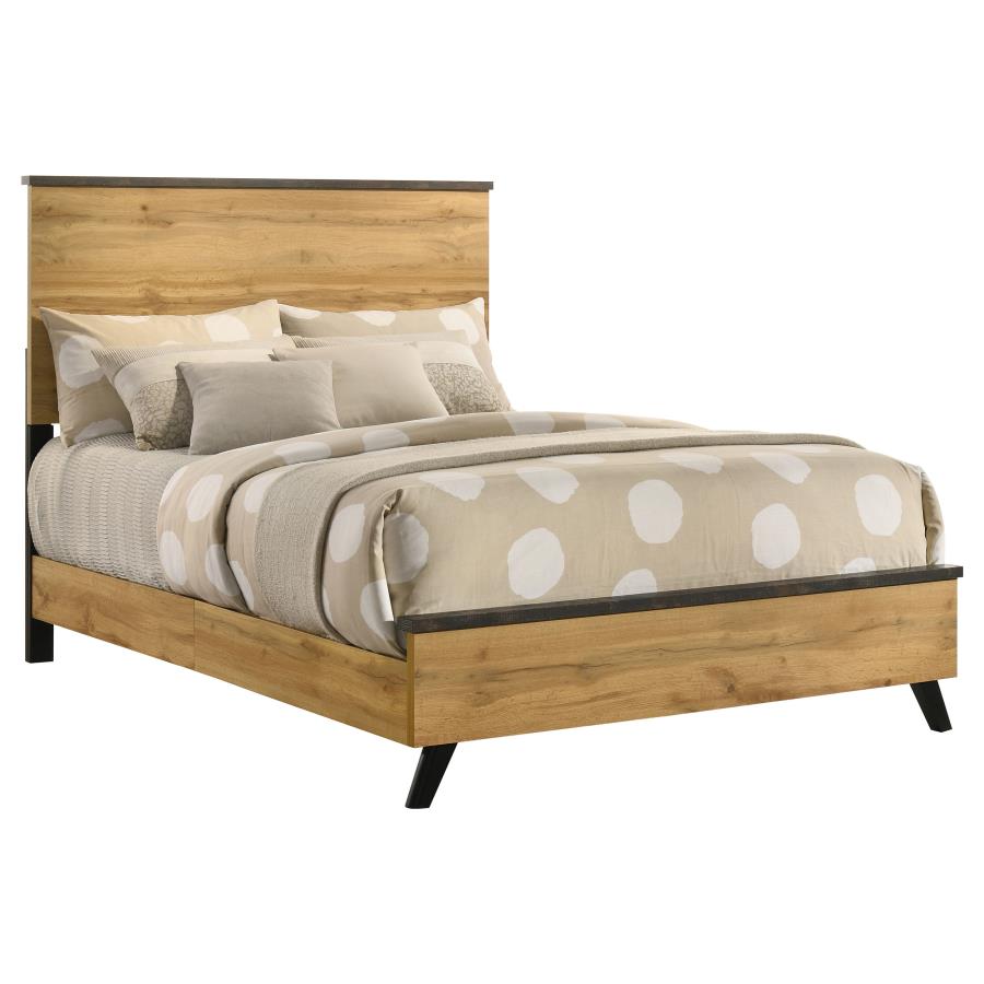 Kaywood 52-inch Full Panel Bed Natural Pine view 3