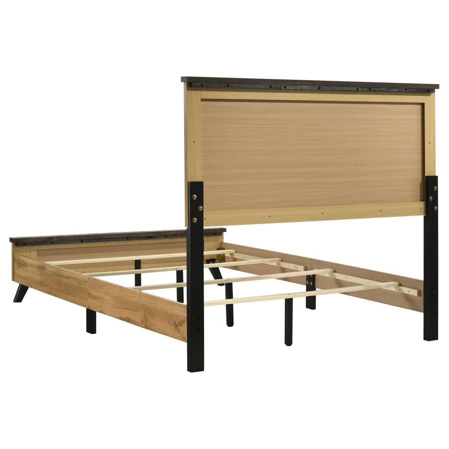 Kaywood 52-inch Full Panel Bed Natural Pine view 5