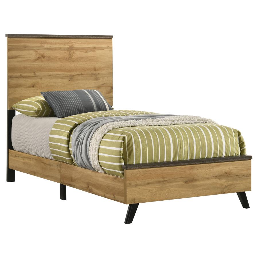 Kaywood 52-inch Twin Panel Bed Natural Pine view 3
