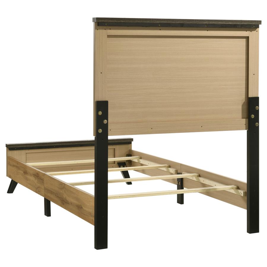 Kaywood 52-inch Twin Panel Bed Natural Pine view 4