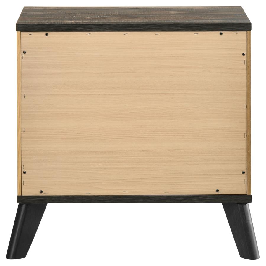Kaywood 2-drawer Nightstand Bedside Table Natural Pine view 5