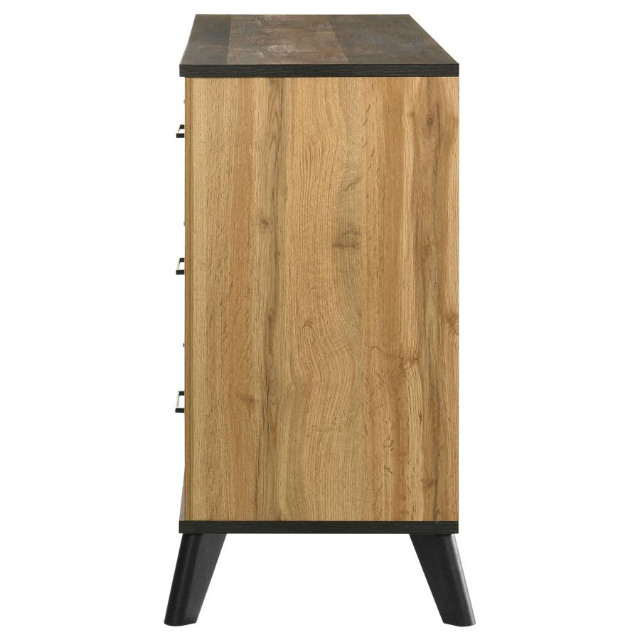 Kaywood 6-drawer Dresser Cabinet Natural Pine view 5