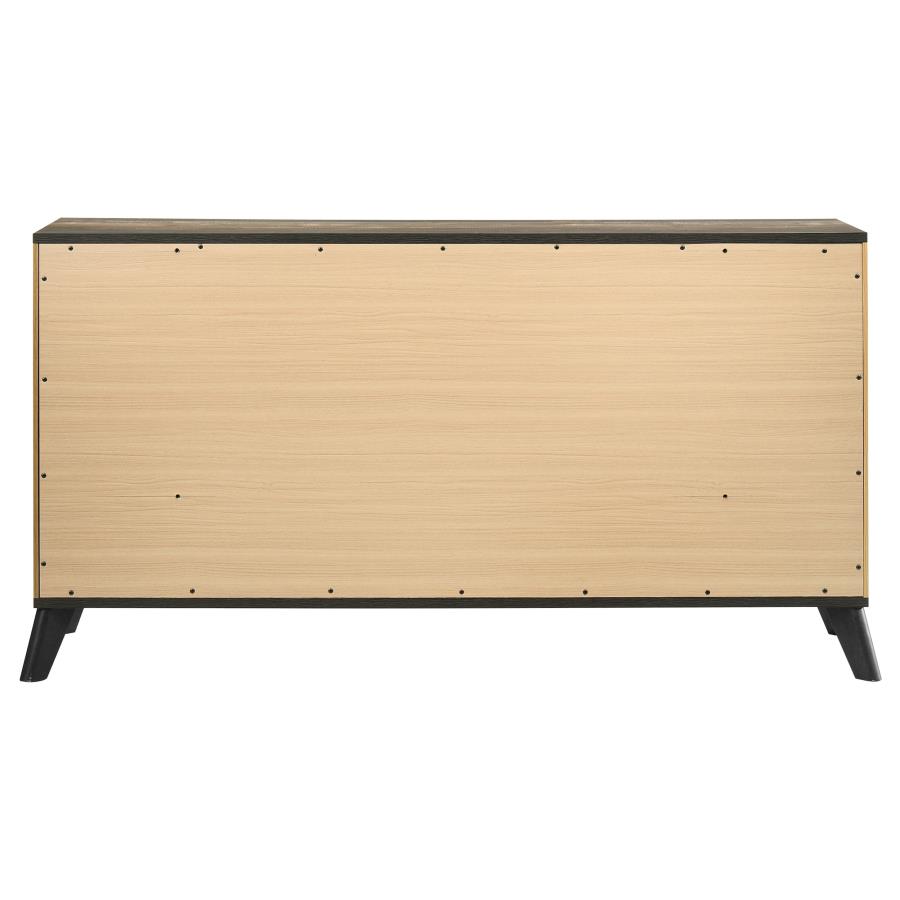 Kaywood 6-drawer Dresser Cabinet Natural Pine view 7