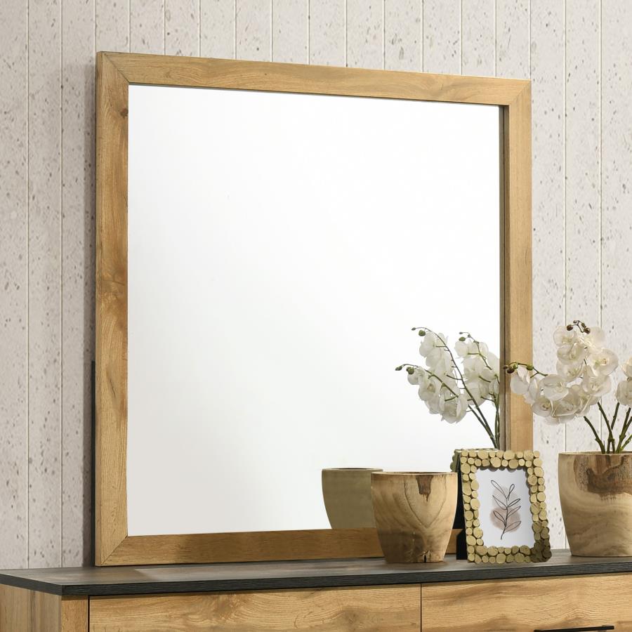 Kaywood Dresser Mirror Natural Pine view 2