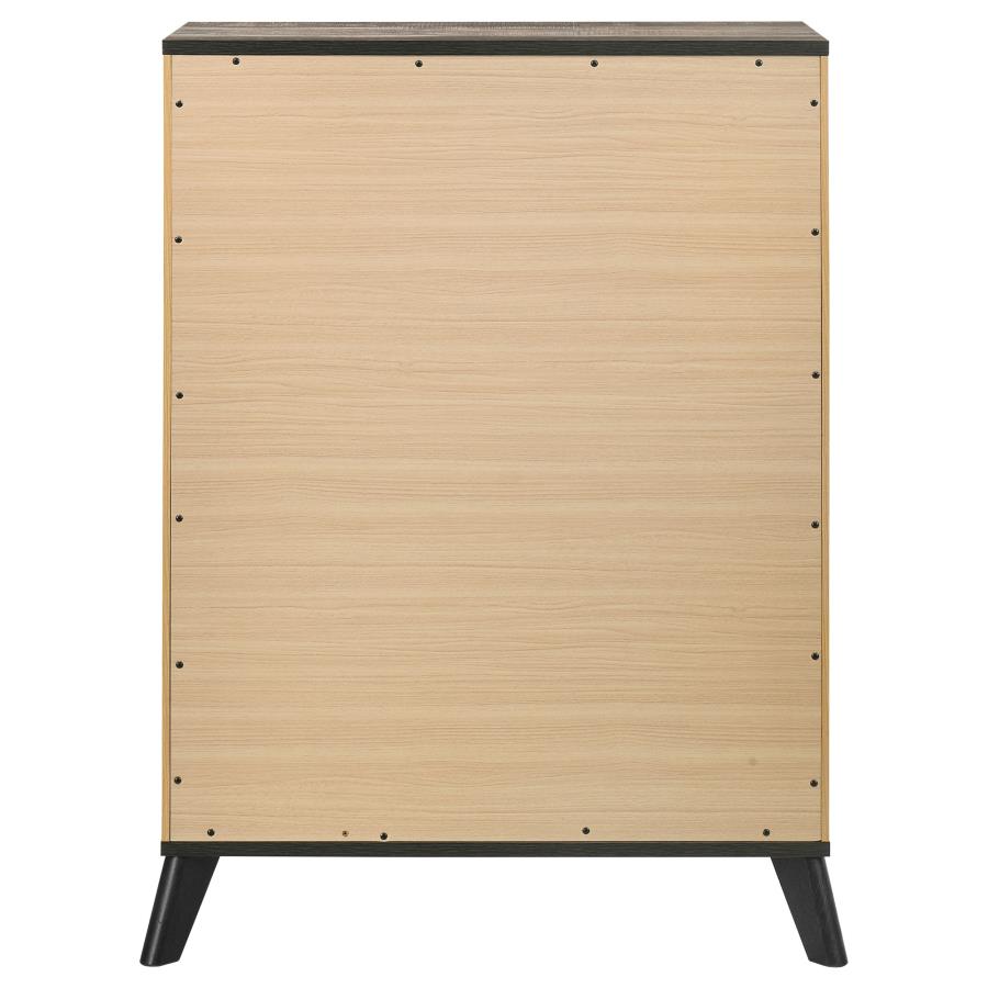 Kaywood 4-drawer Bedroom Chest of Drawers Natural Pine view 7