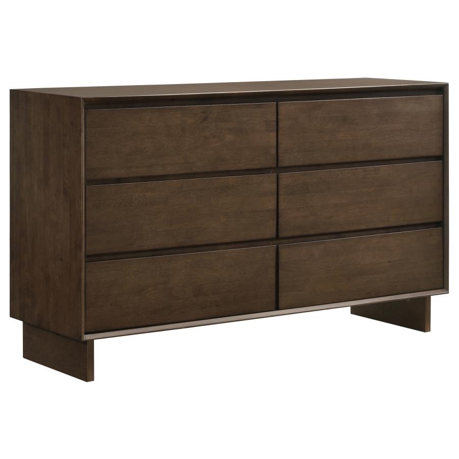 Glenwood 4-piece Eastern King Bedroom Set Warm Brown view 7