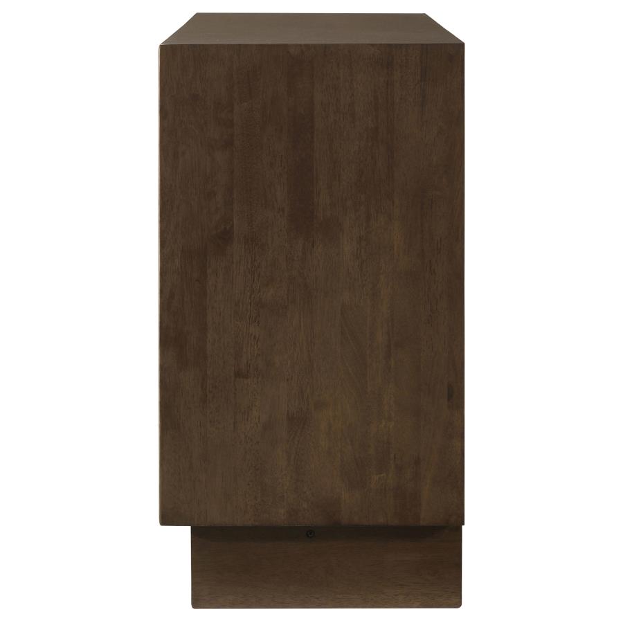 Glenwood 6-drawer Dresser Cabinet Warm Brown view 5