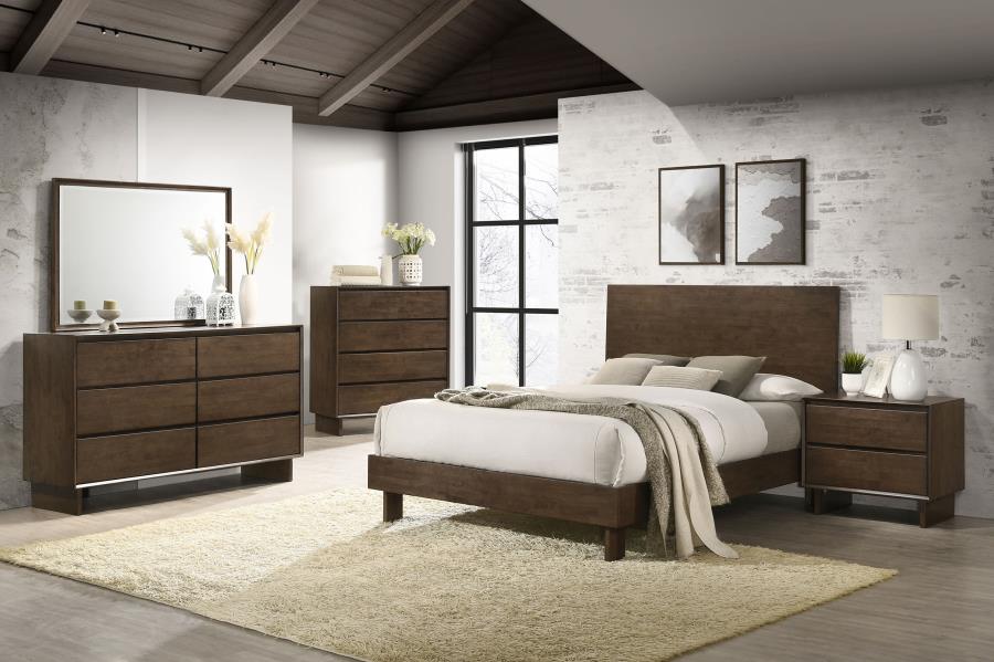 Glenwood Dresser Mirror Warm Brown view 6