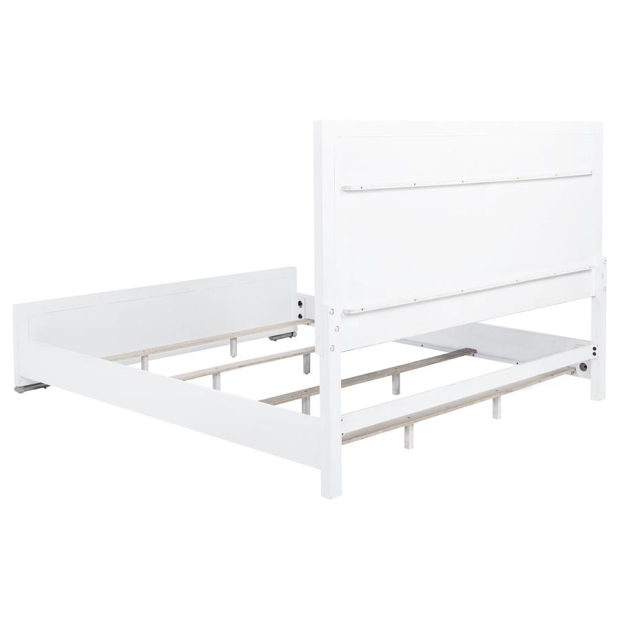 Gracemont 4-piece Eastern King Bedroom Set White view 4