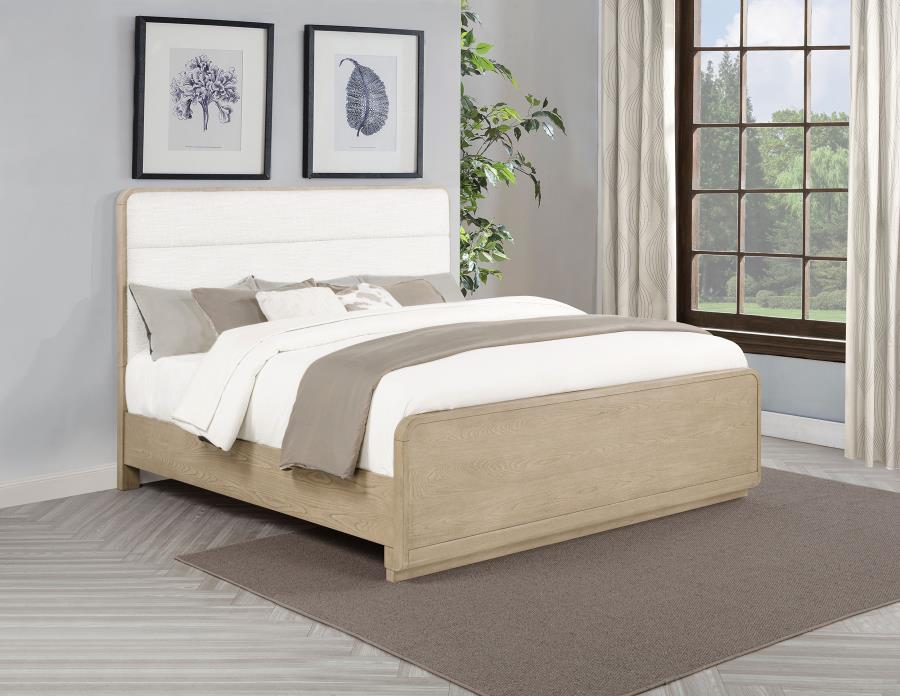 Ladera 56-inch Eastern King Panel Bed Light Elm view 2