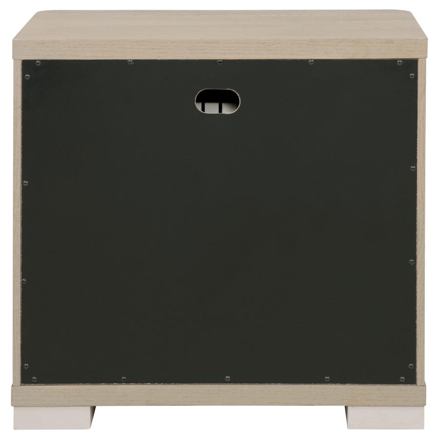 Ladera 2-drawer Nightstand Bedside Table Light Elm view 7