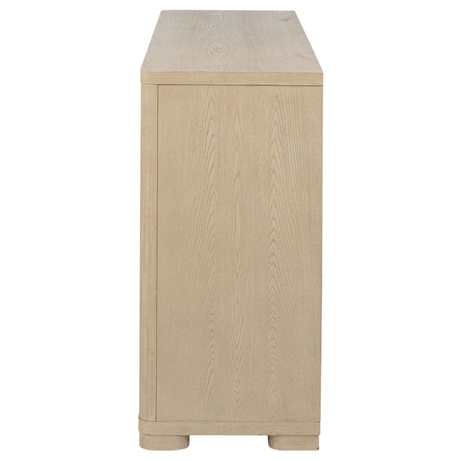 Ladera 6-drawer Bedroom Dresser Light Elm view 5
